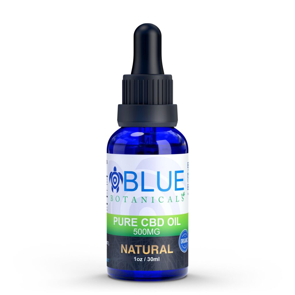 キャナウェイ・Pure CBD 500mg BlueBotanicals-PureCBD-Natural