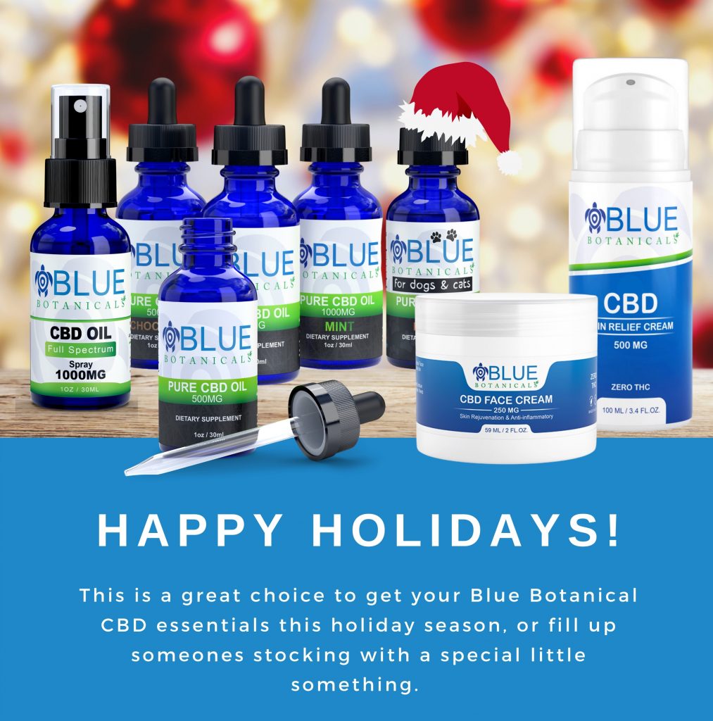 Happy holidays from Blue Botanicals